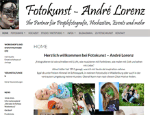 Tablet Screenshot of fotokunst-lorenz.de